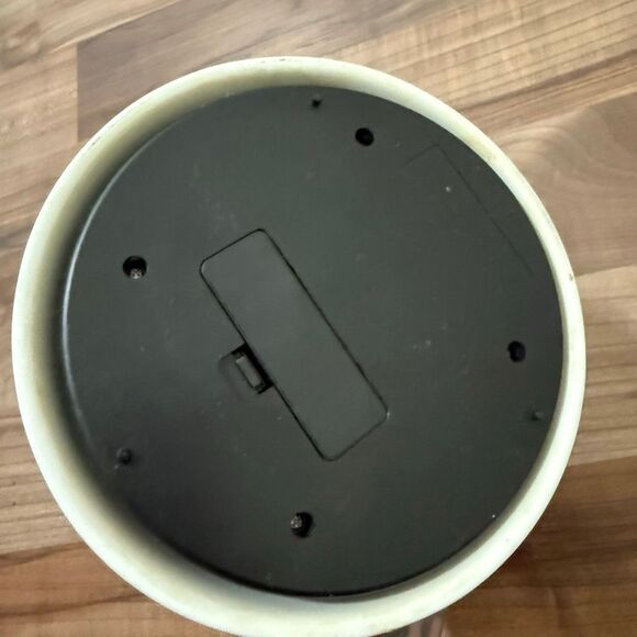 Vintage Y2K Betty Boop Pudgy Clock Glass Heart Anniversary Dome Spin Works - Picture 7 of 8